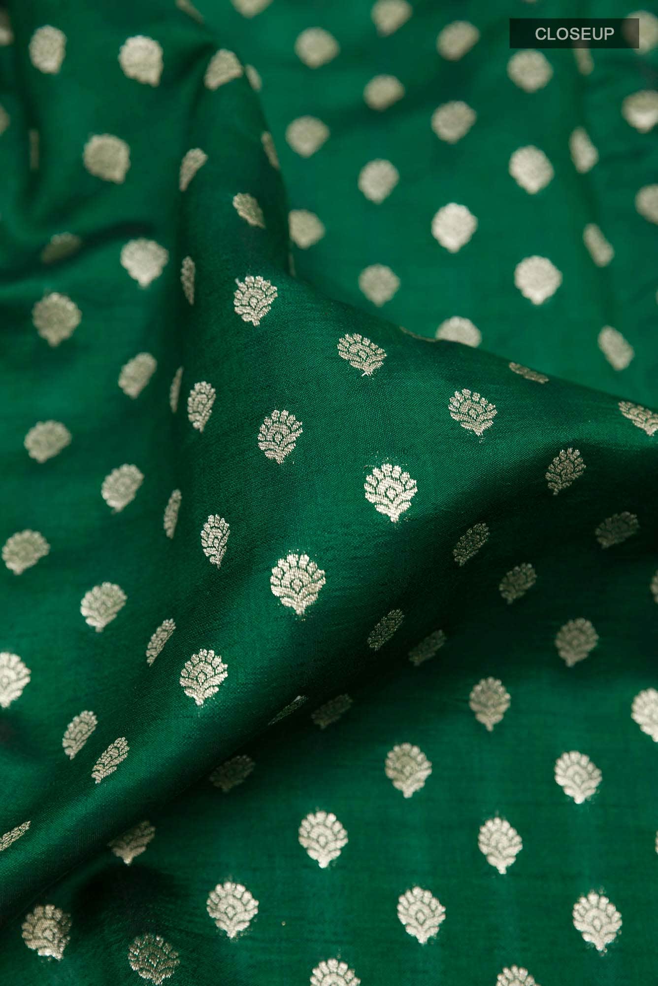 Green Tussar Saree