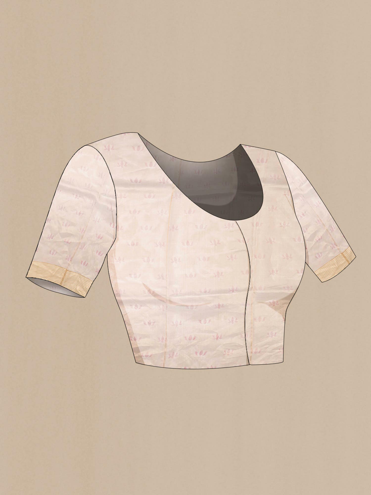 Golden Tussar Saree