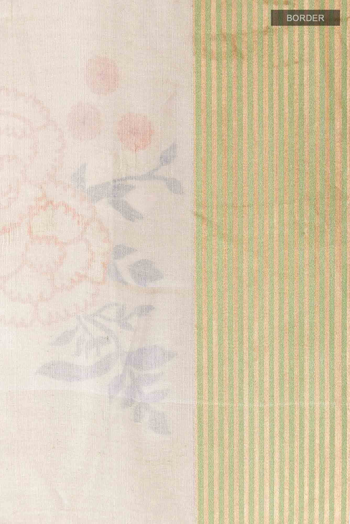 Golden Tussar Saree
