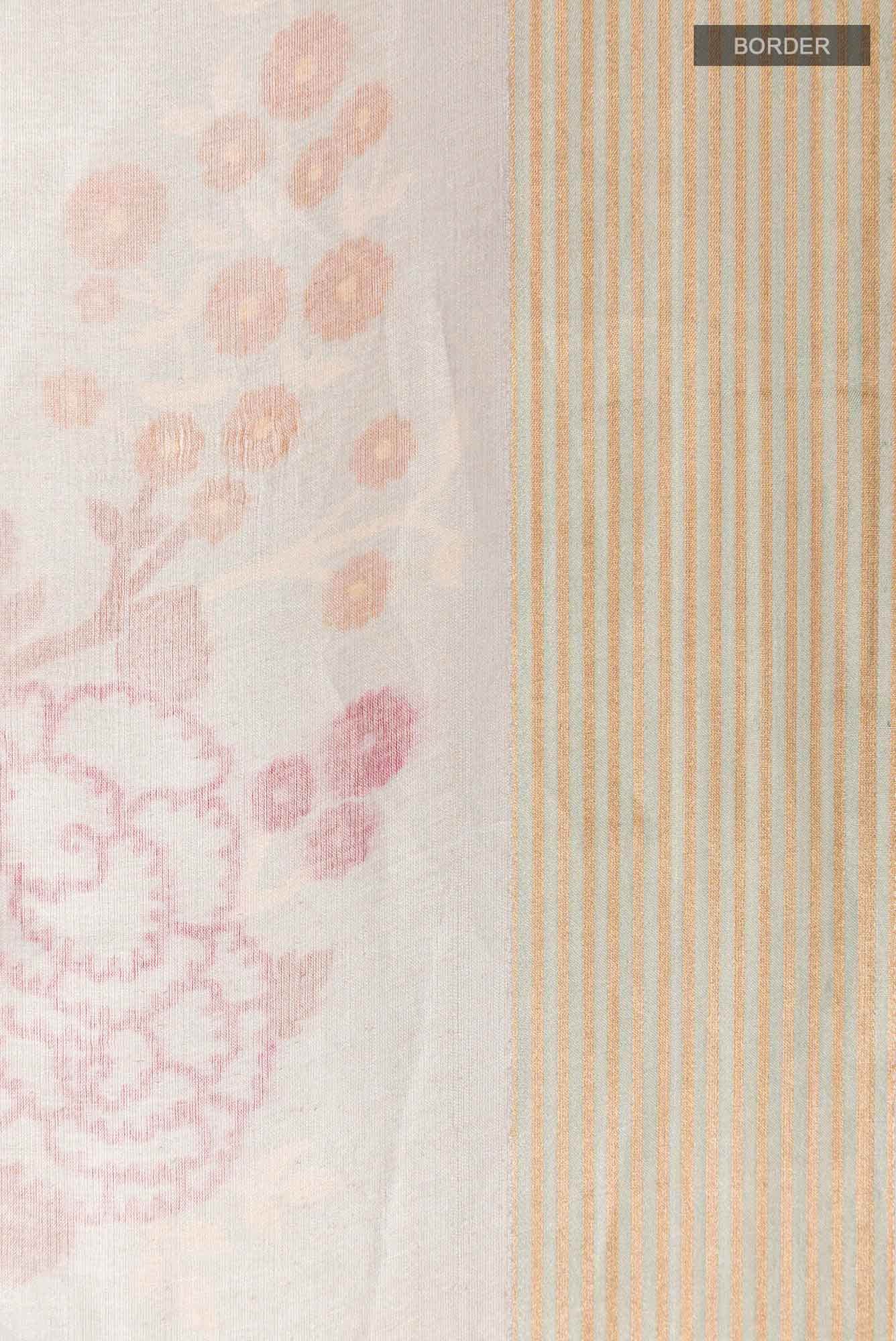 Golden Tussar Saree