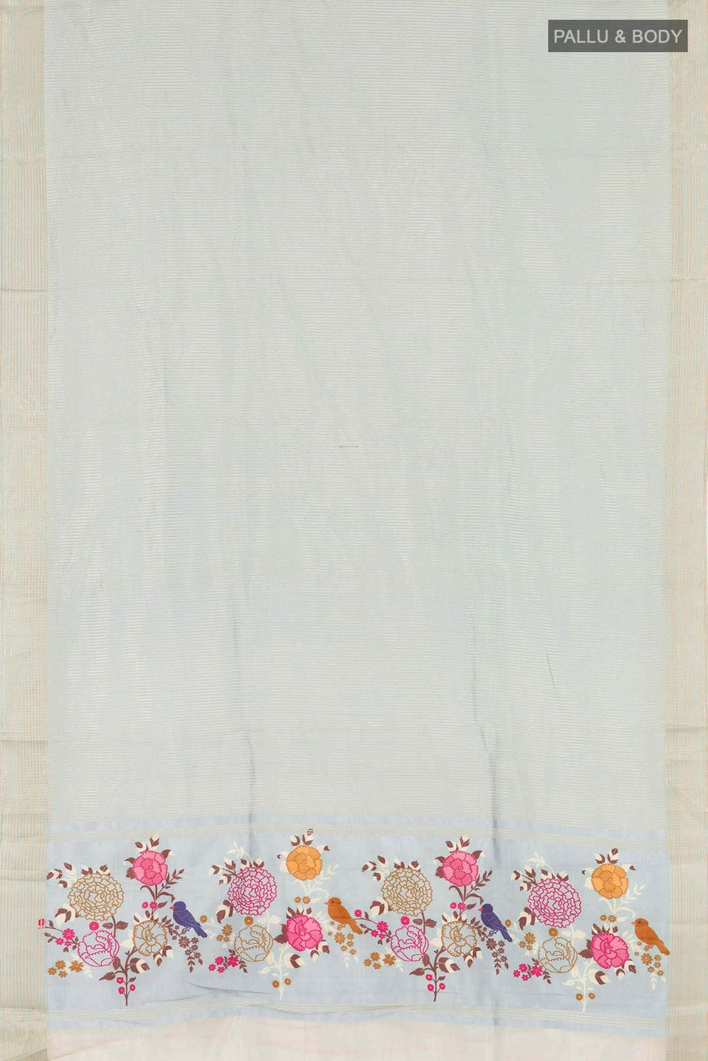 Golden Tussar Saree