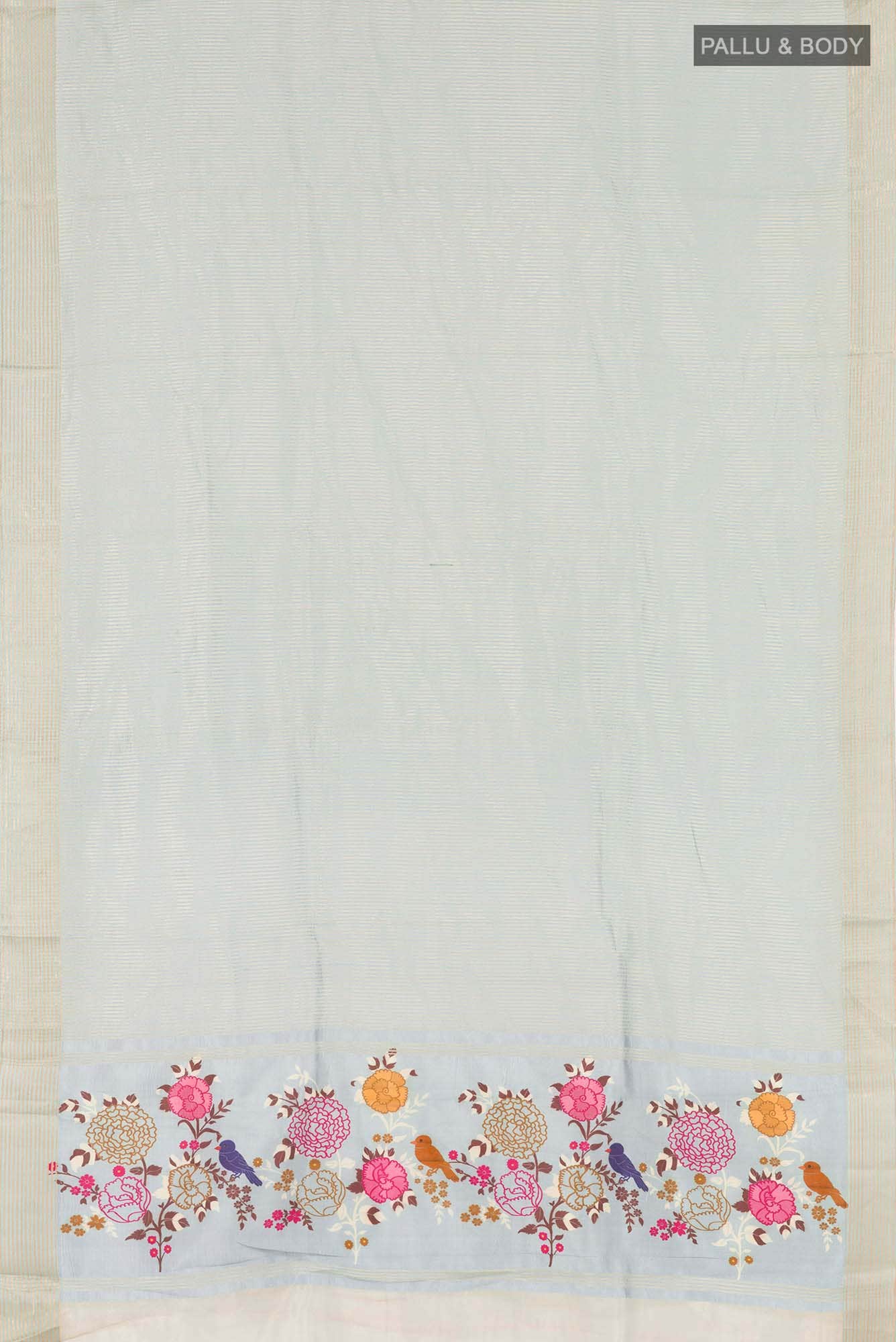 Golden Tussar Saree