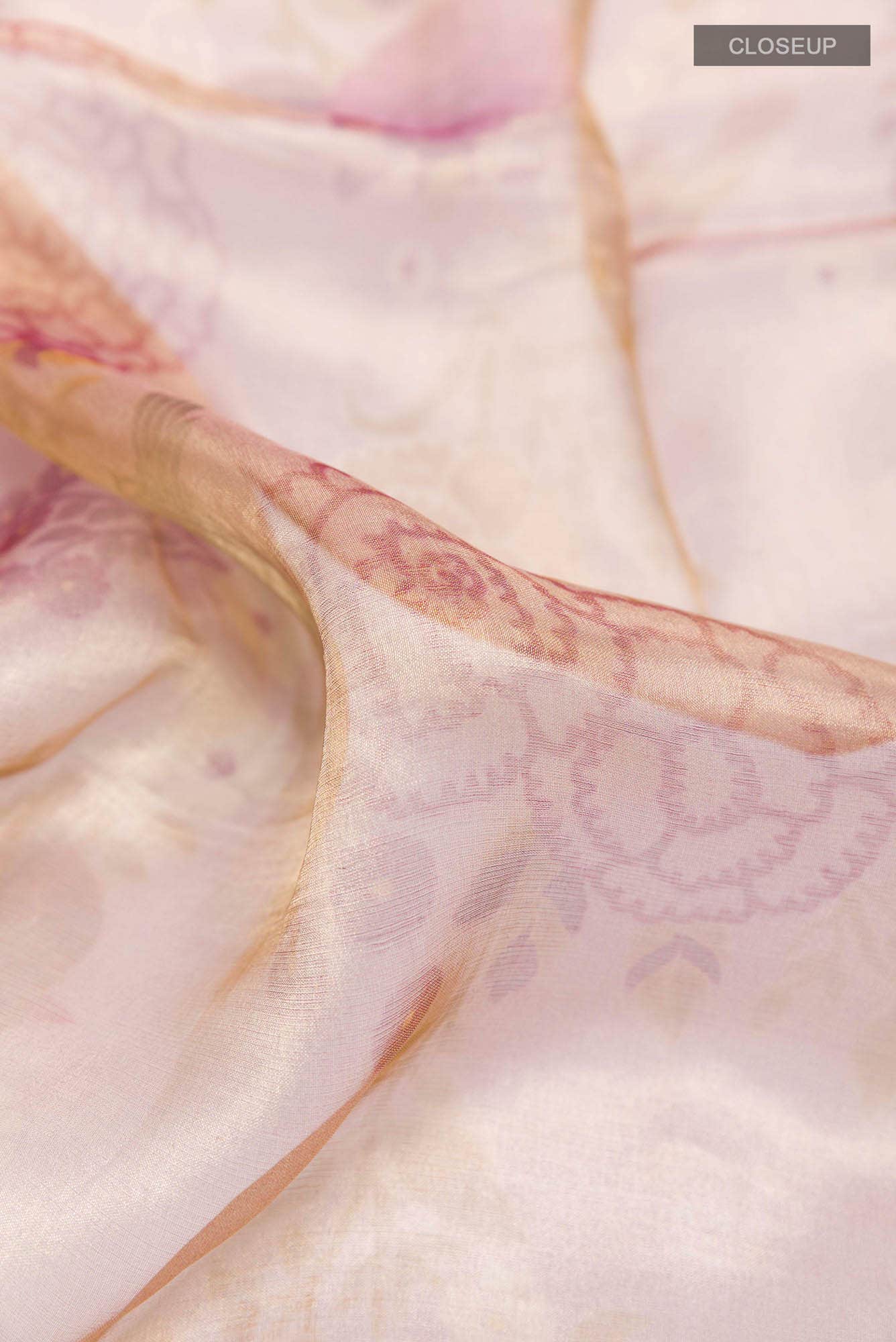 Golden Tussar Saree