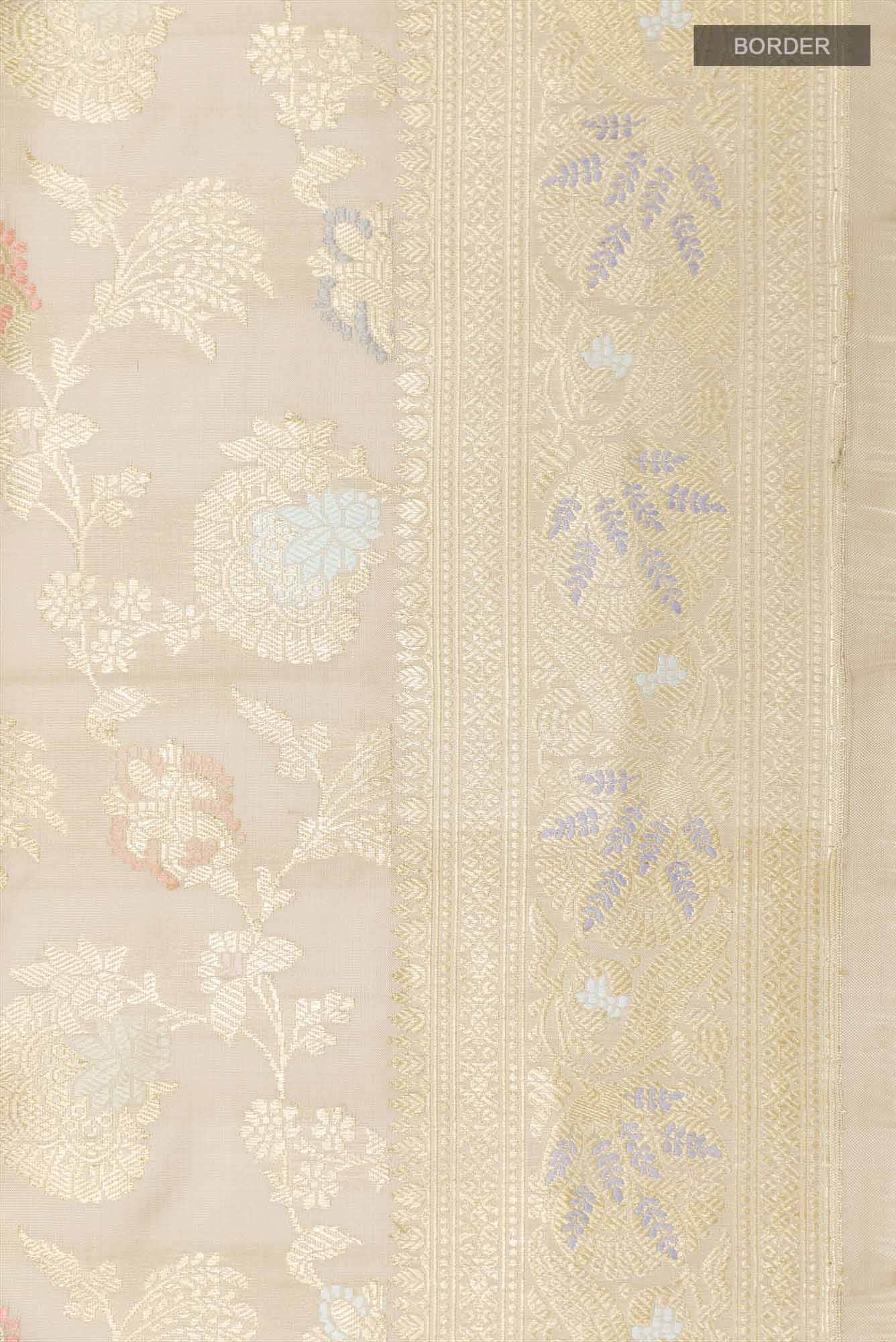 Bronze Banarasi Silk Saree
