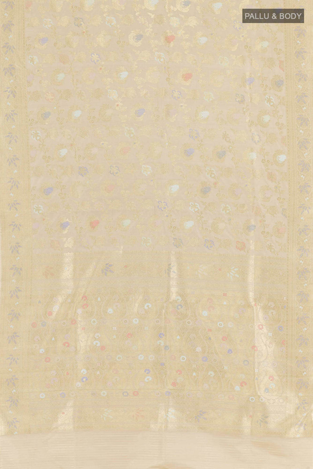 Bronze Banarasi Silk Saree
