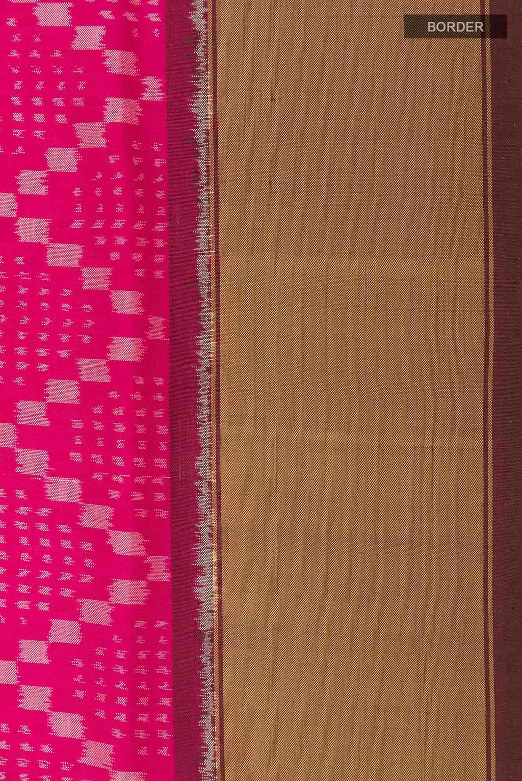 Pink Pochampally Silk Saree