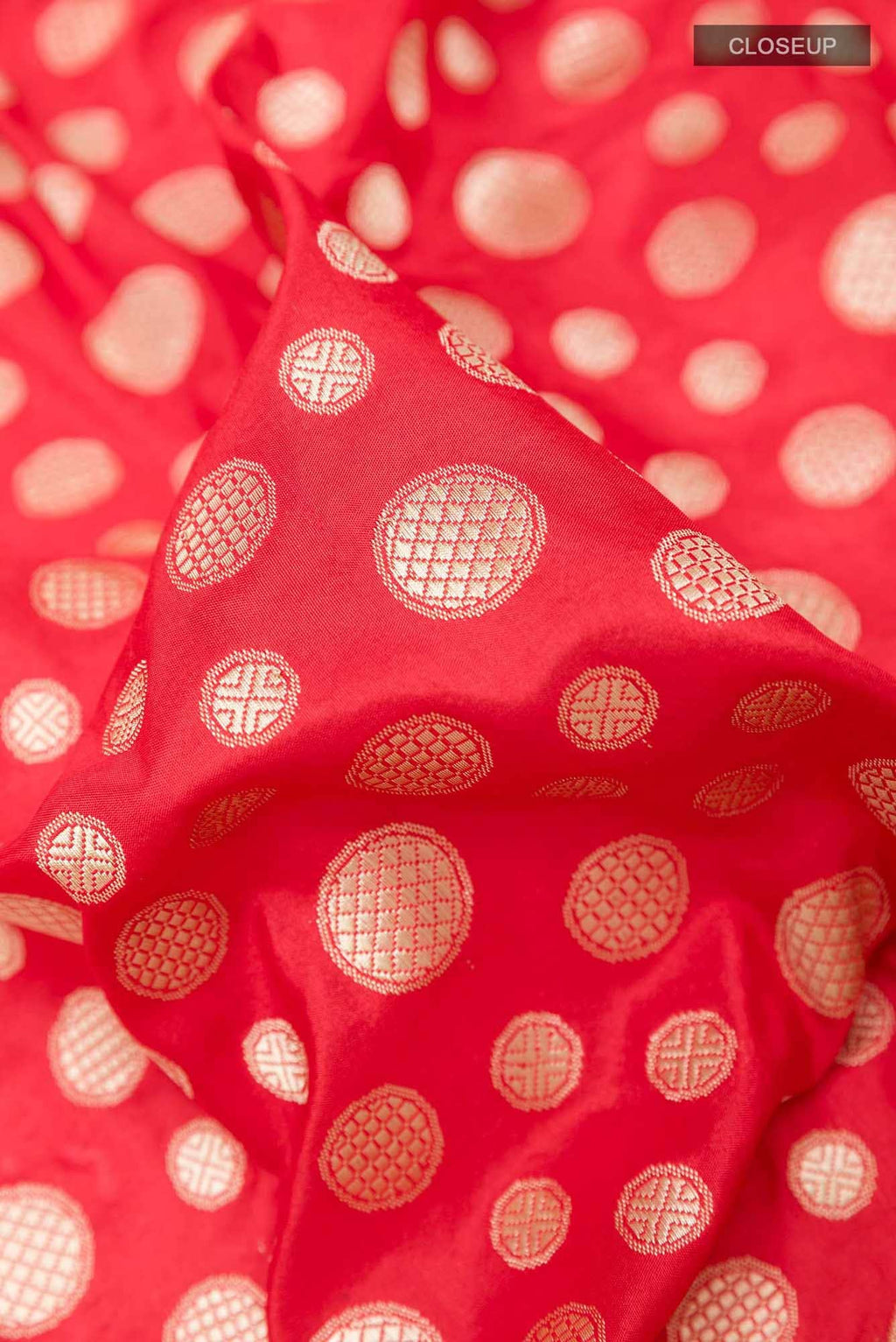 Red Banarasi Silk Saree