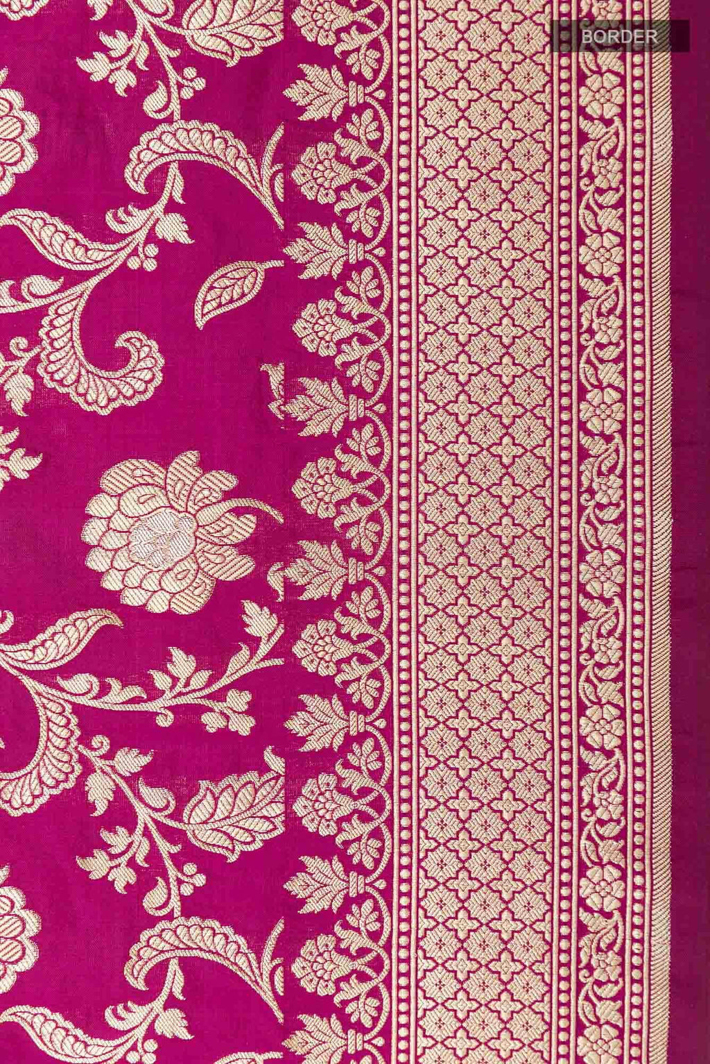 Purple Banarasi Saree