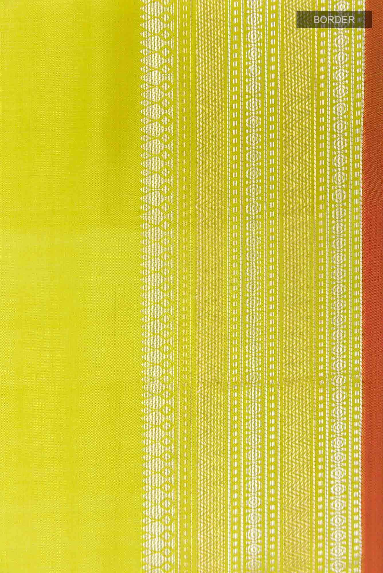 Light Green Banarasi Saree