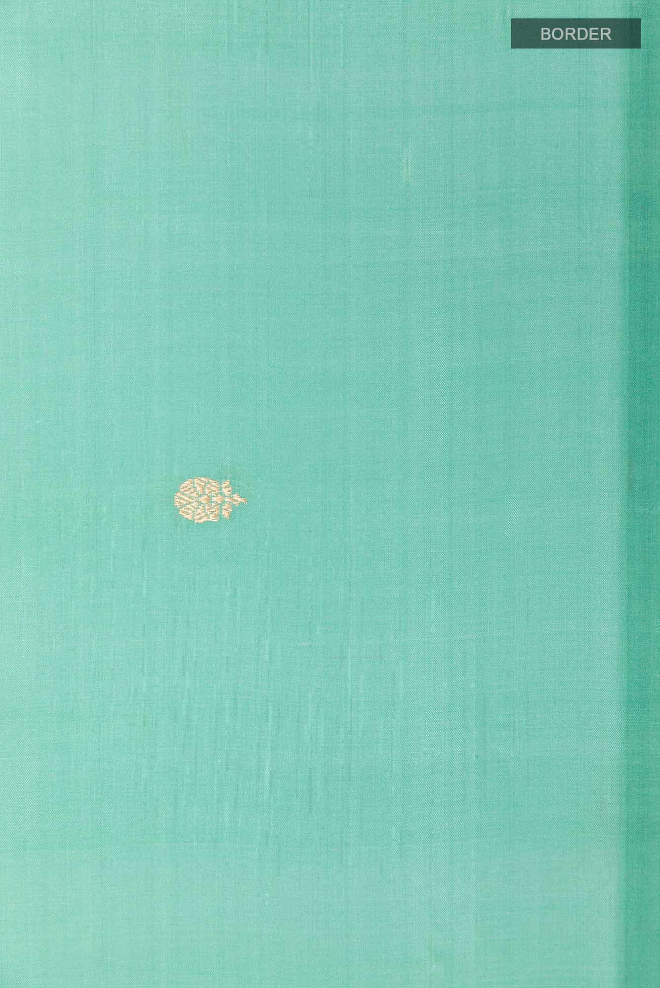 Sea Green Banarasi Saree