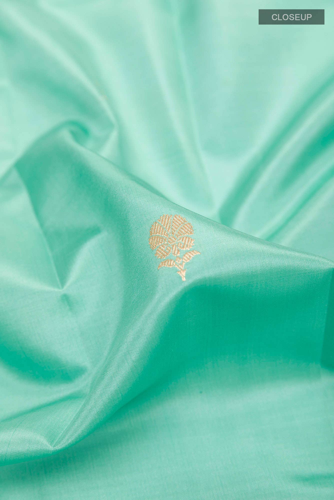 Sea Green Banarasi Saree