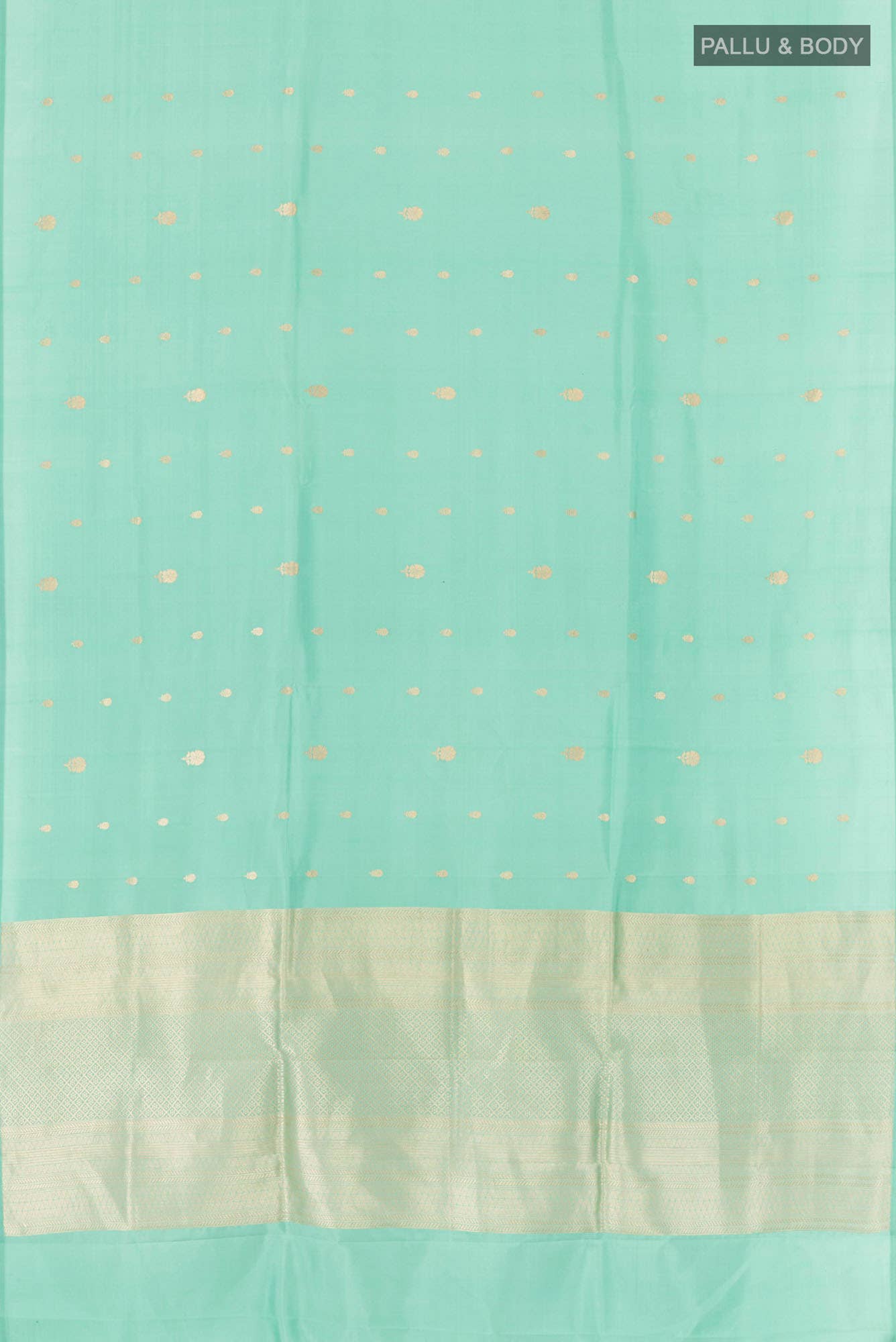 Sea Green Banarasi Saree