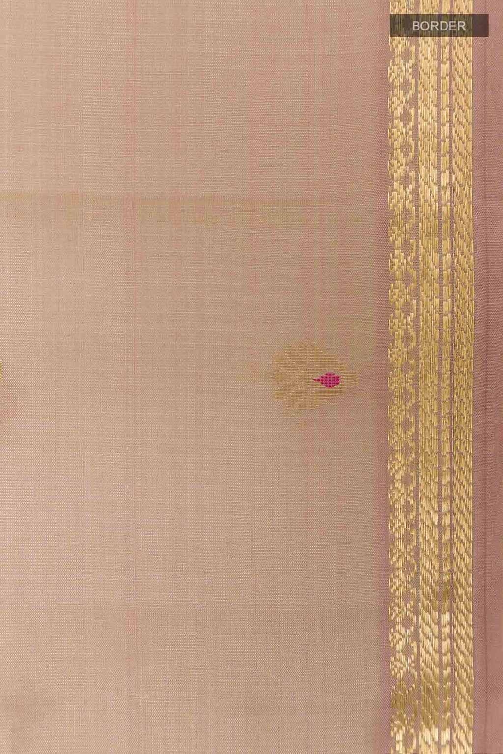 Beige Soft Silk Saree