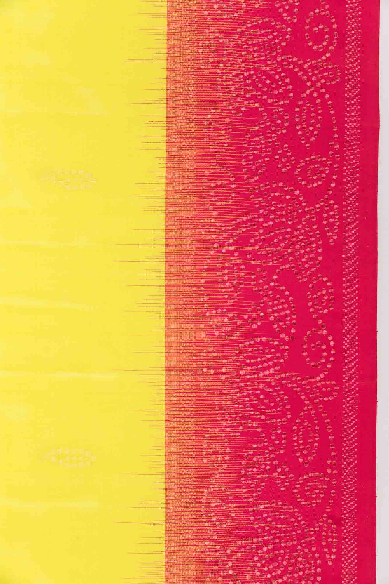 Yellow Soft Silk Saree