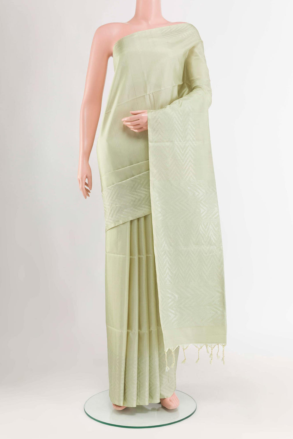 Light Green Soft Silk Saree