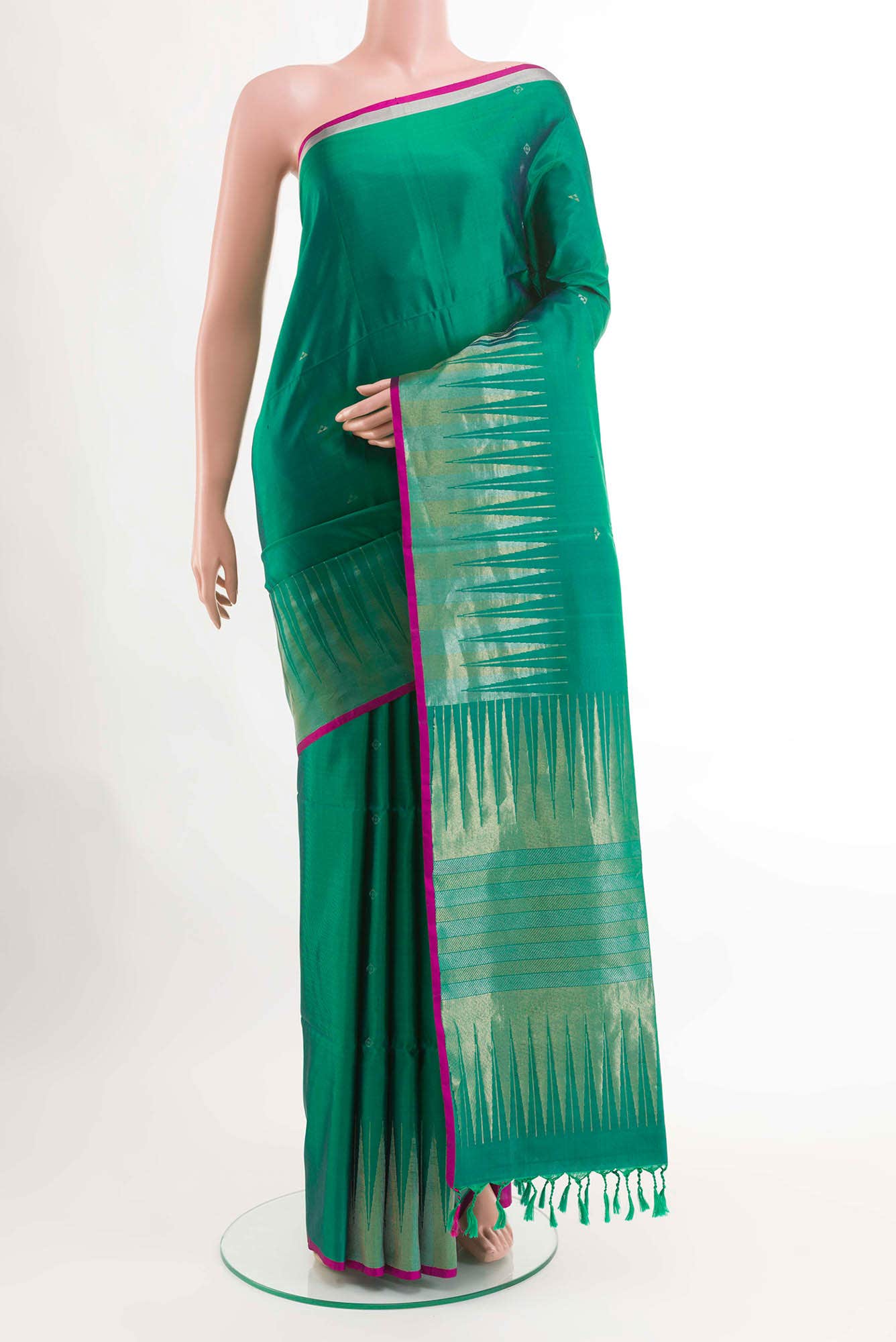 Green Soft Silk Saree