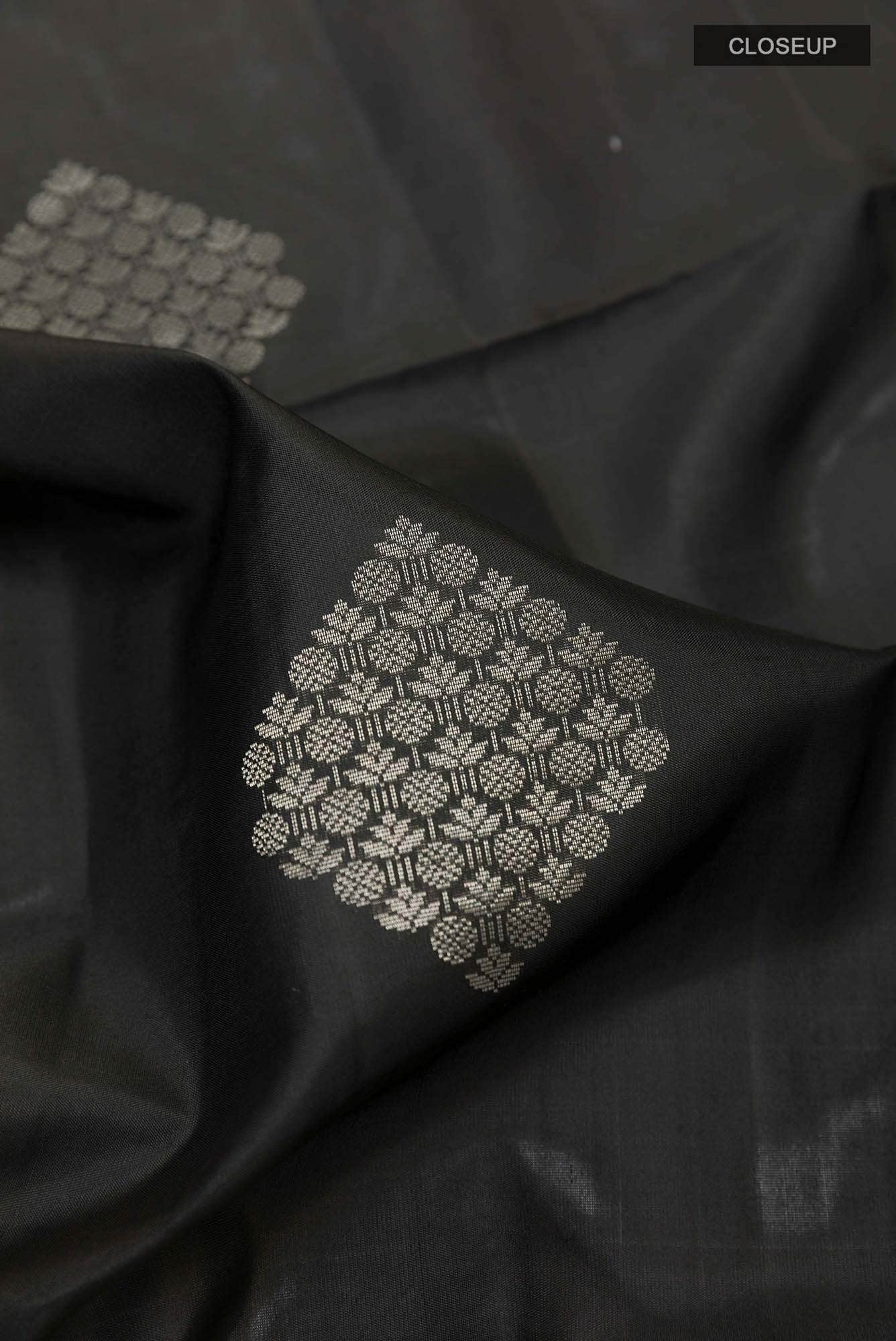 Black Soft Silk Saree