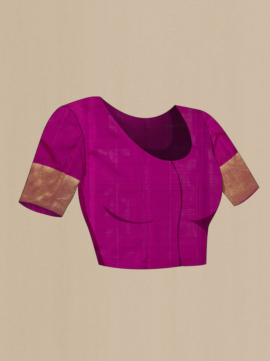 Purple Kanchipuram Silk Saree