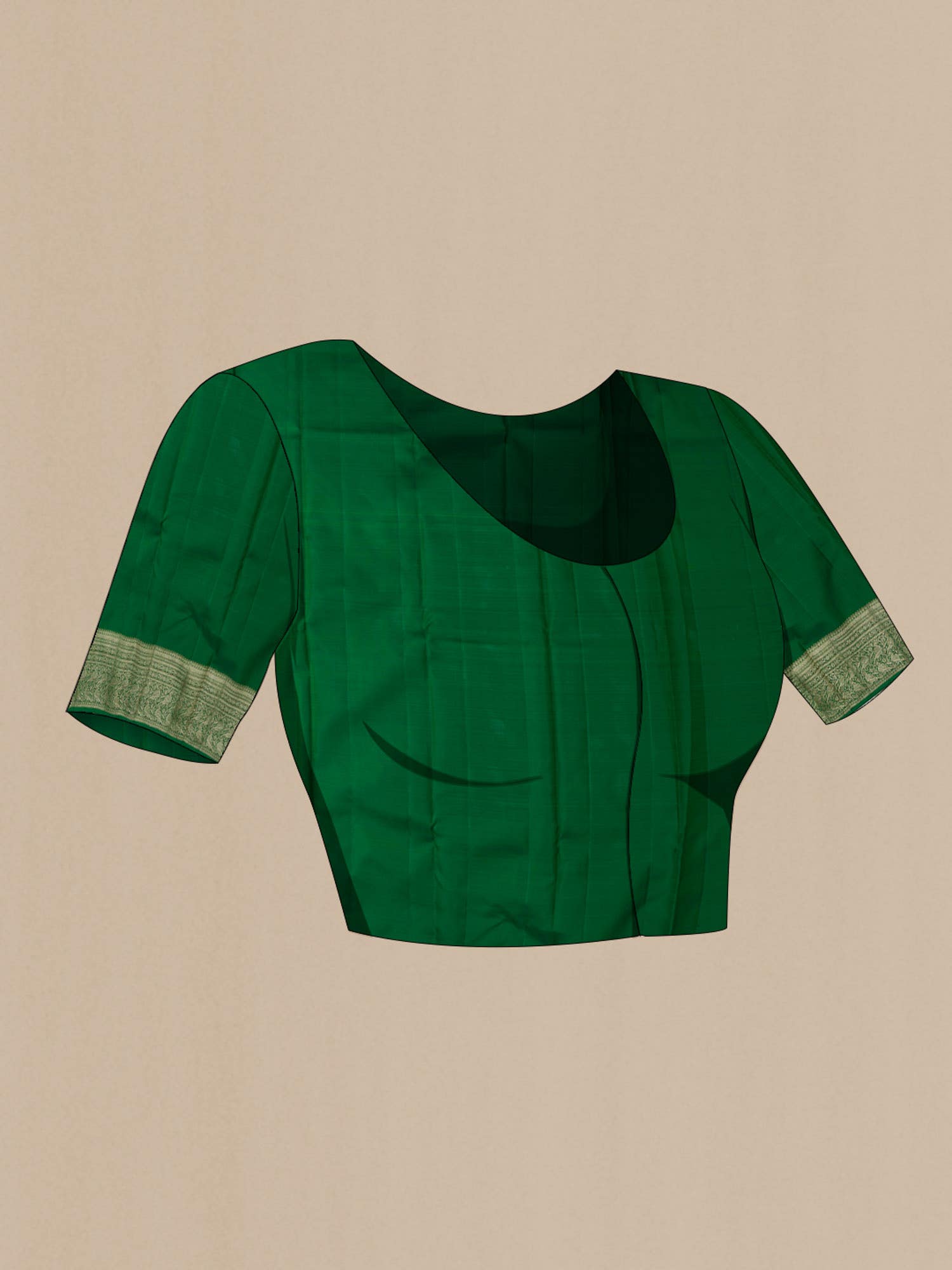 Green Kanchipuram Silk Saree