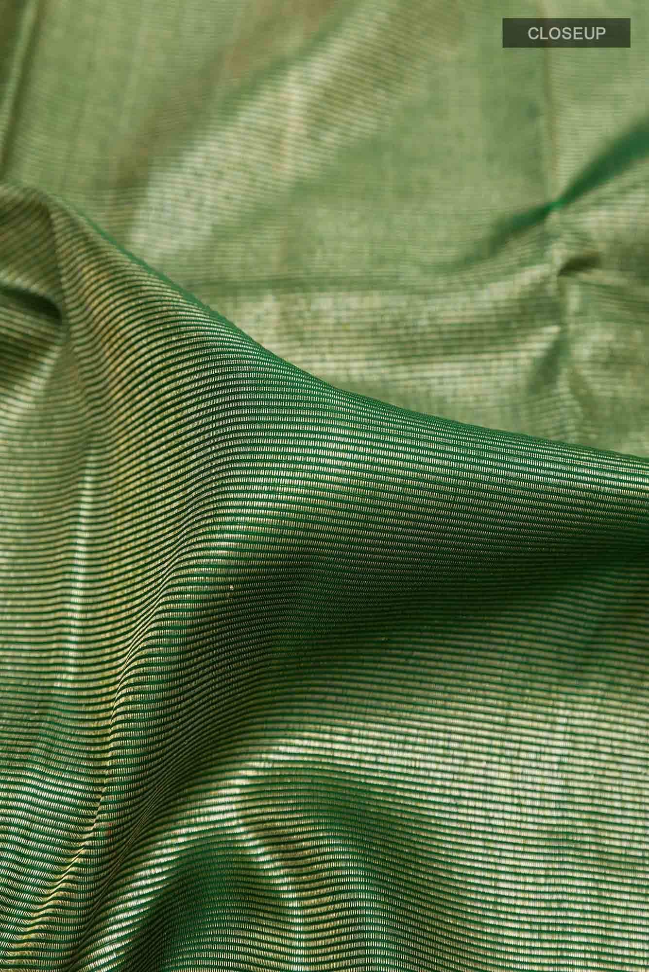 Green Kanchipuram Silk Saree
