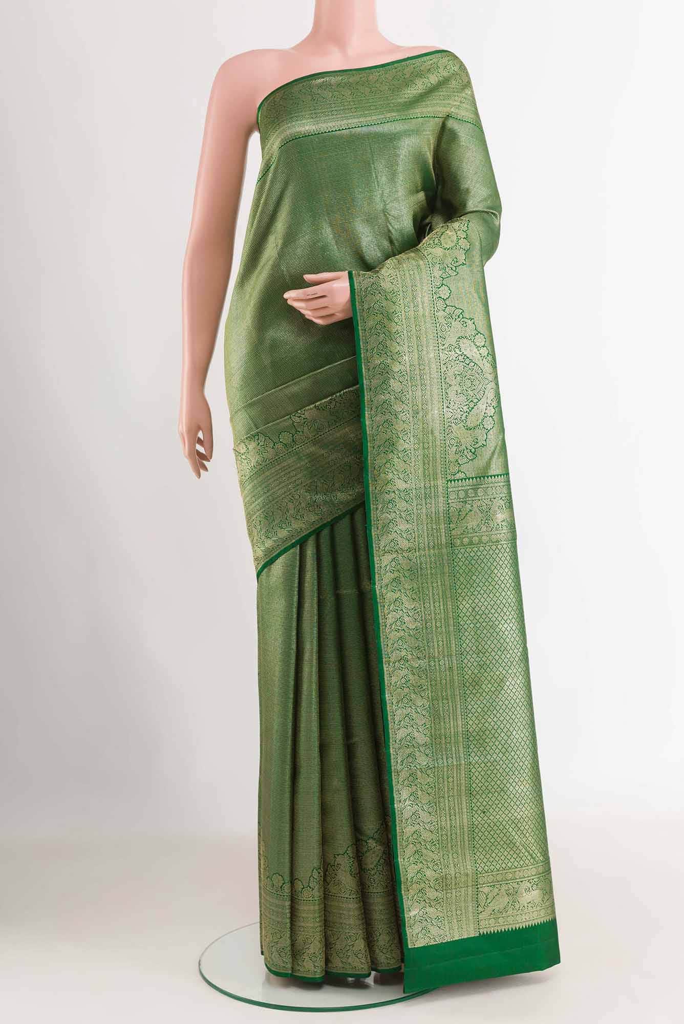 Green Kanchipuram Silk Saree