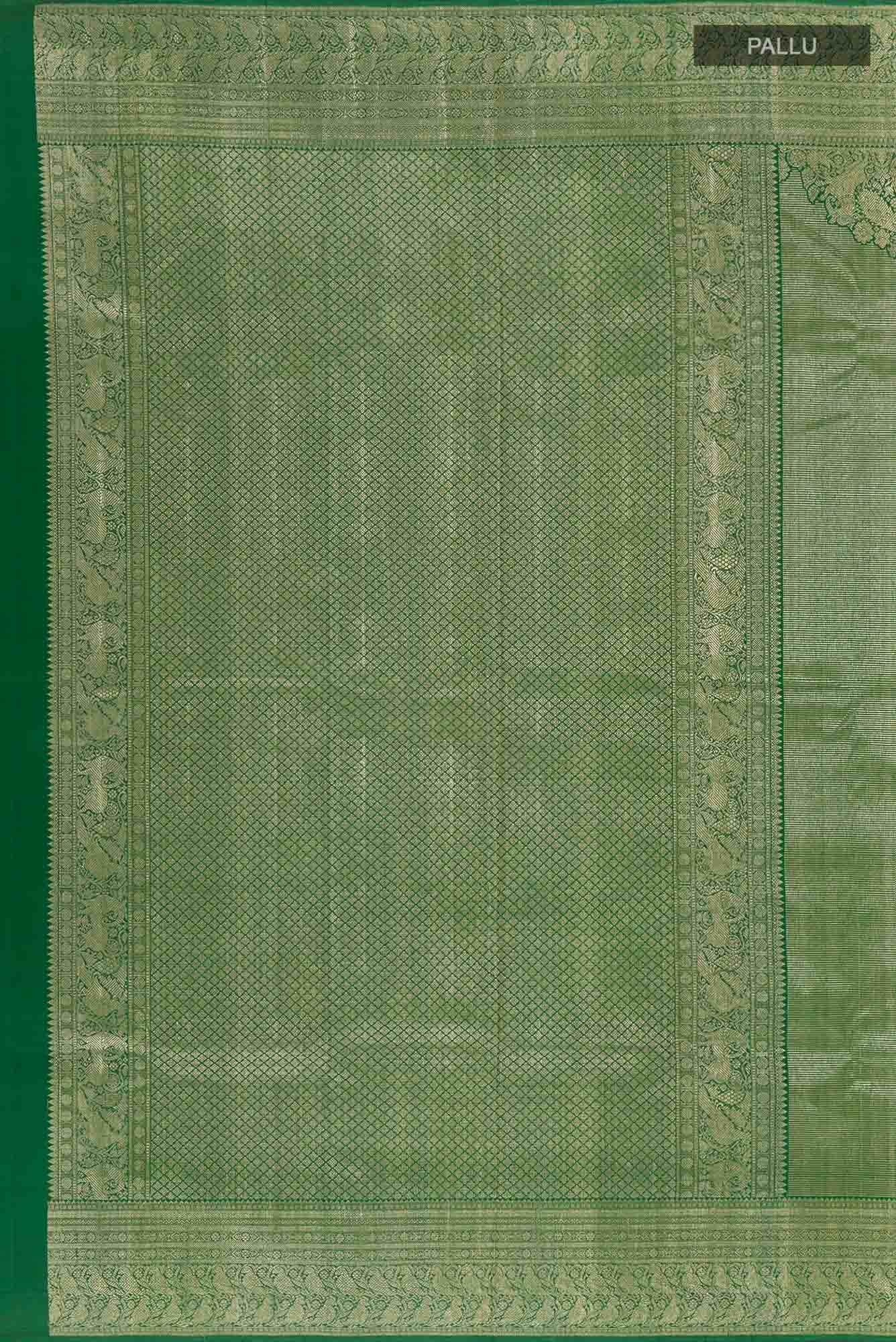 Green Kanchipuram Silk Saree