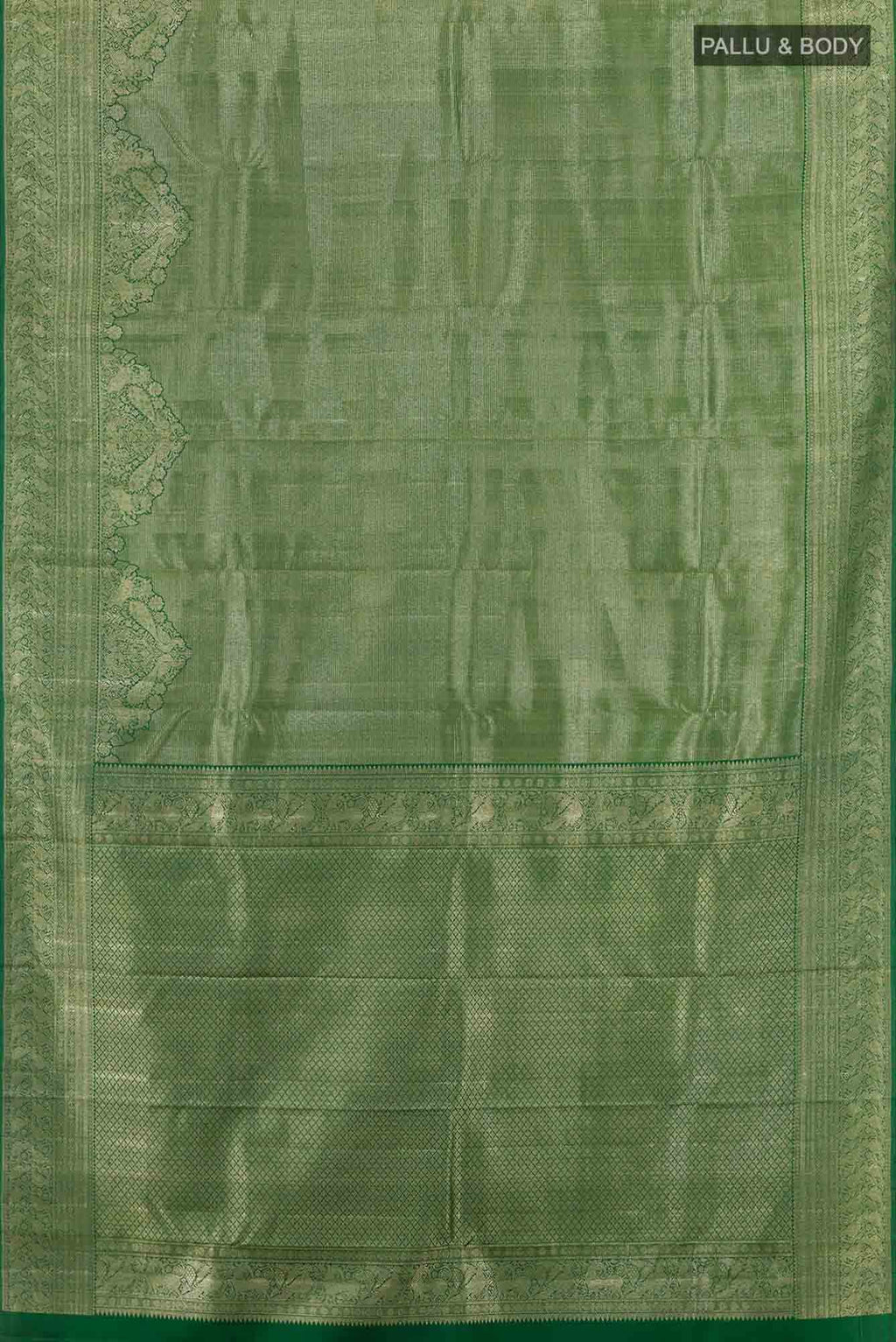 Green Kanchipuram Silk Saree