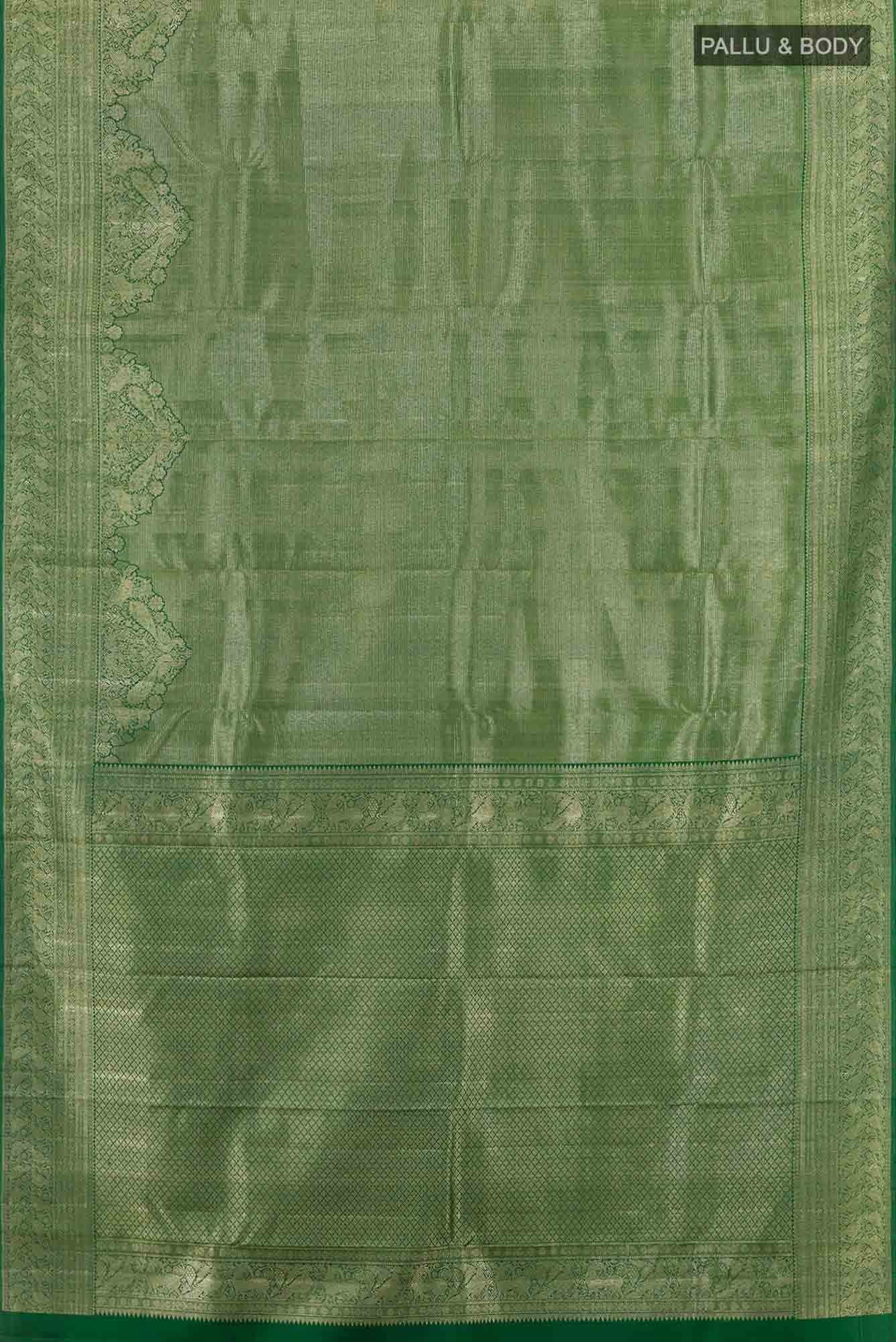 Green Kanchipuram Silk Saree