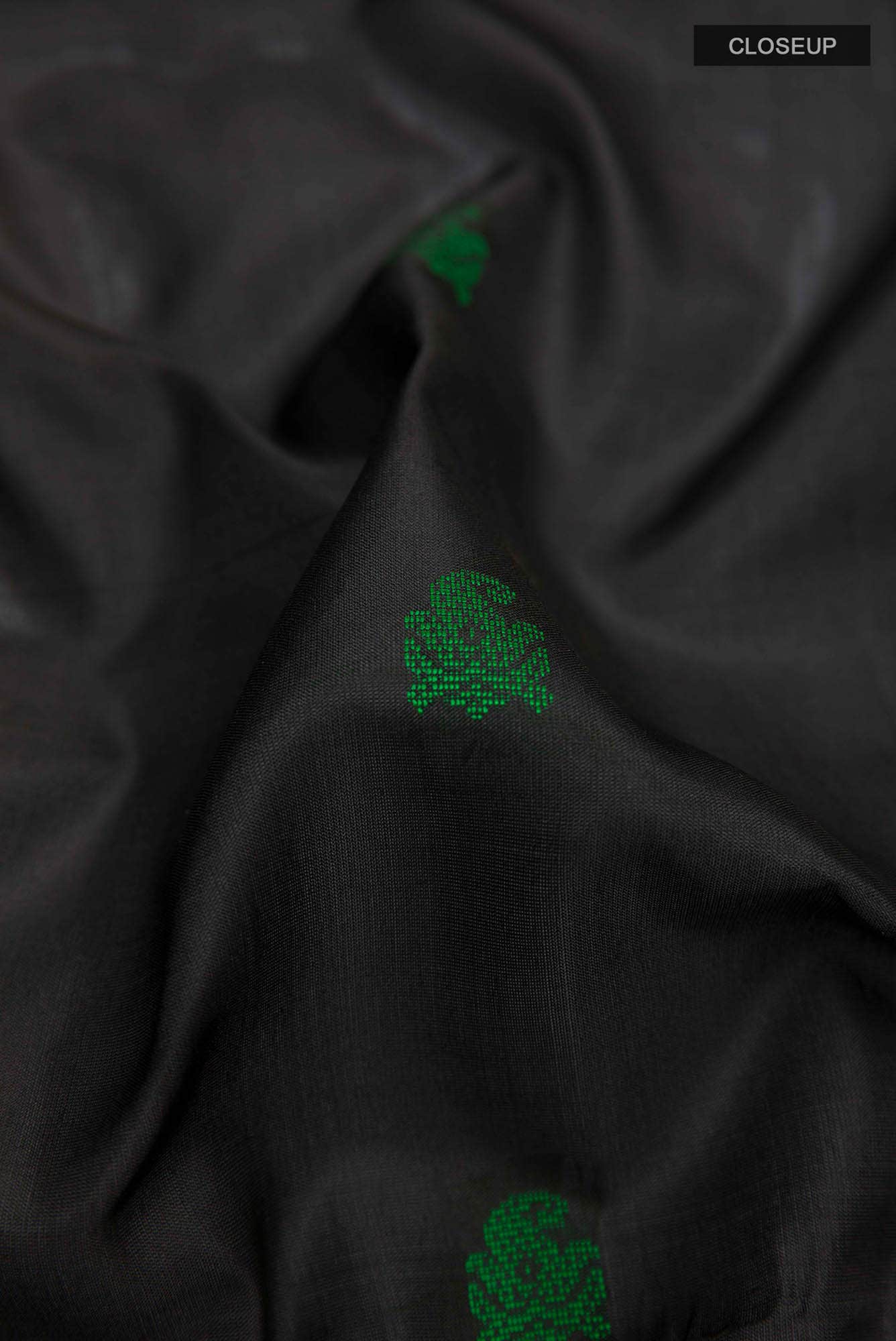 Black Soft Silk Saree