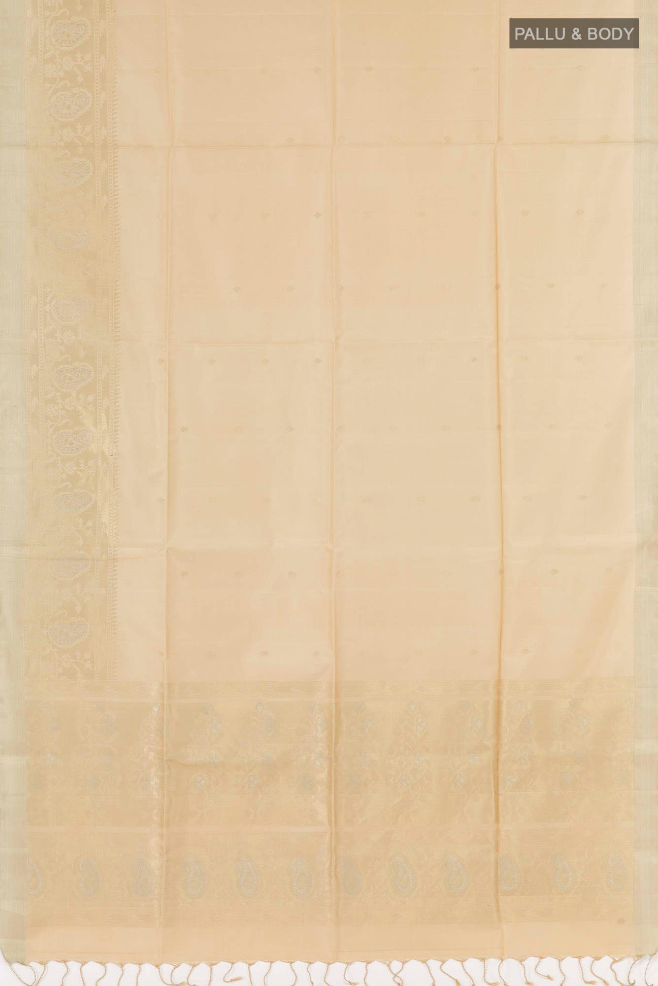 Beige Soft Silk Saree