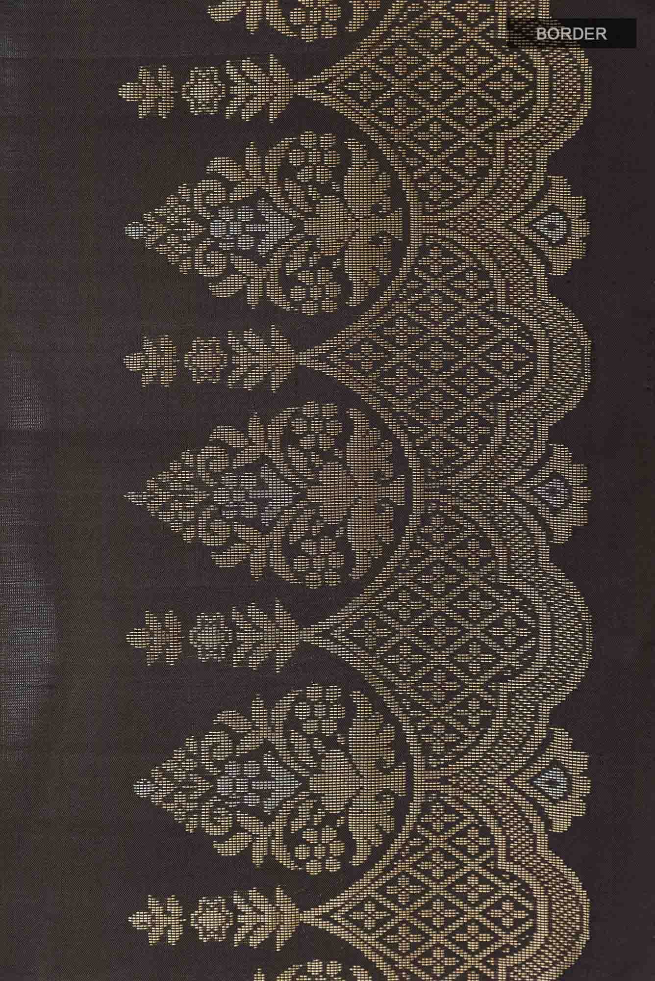 Black Soft Silk Saree