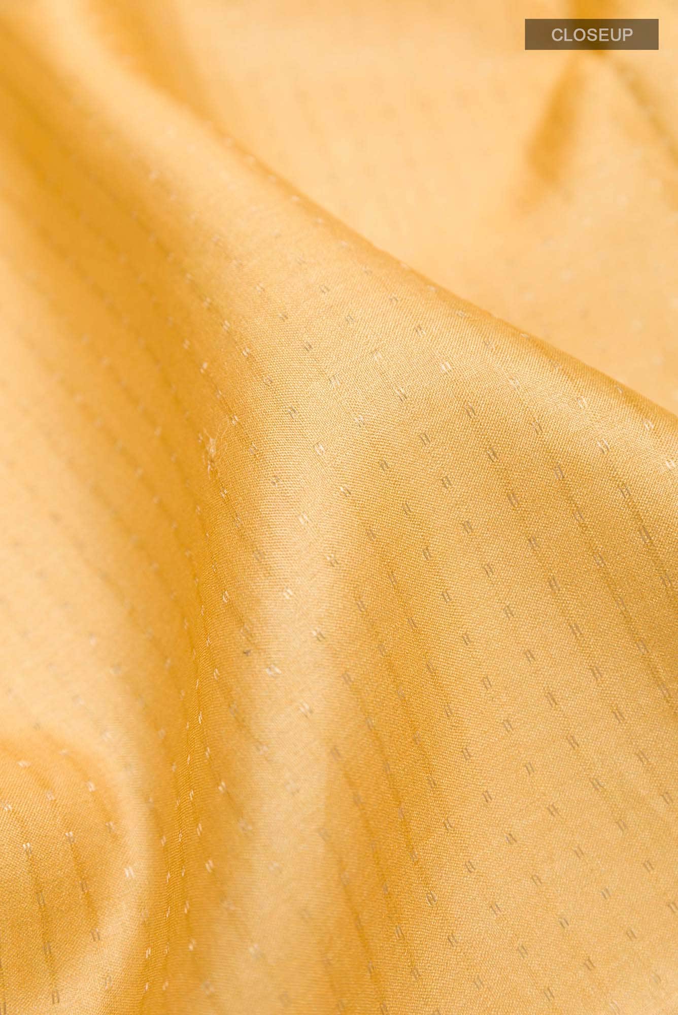 Mustard Tussar Saree