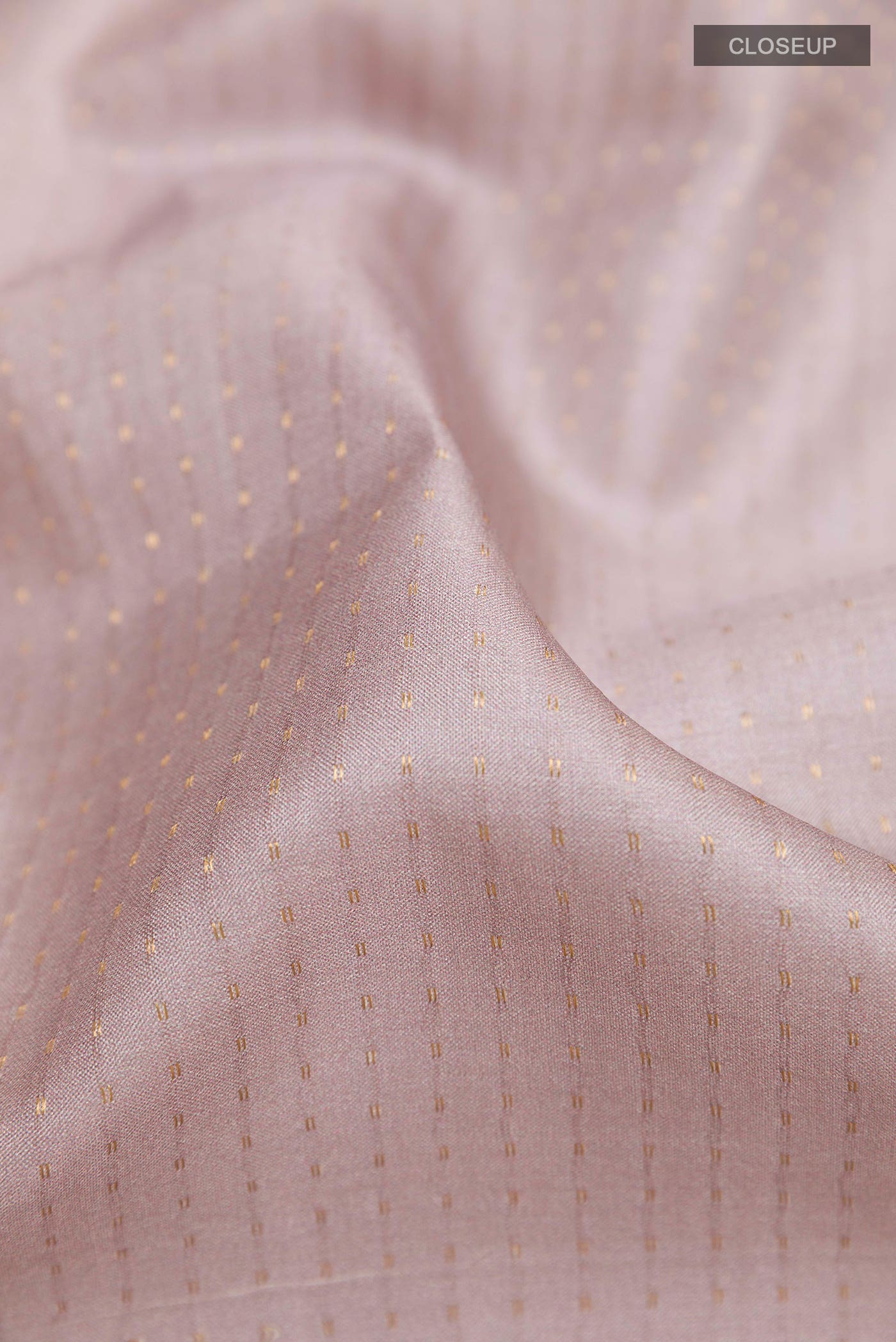 Grey Tussar Silk Saree