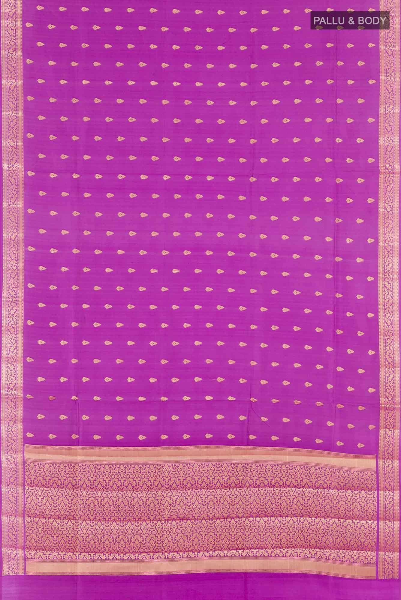 Purple Tussar Saree
