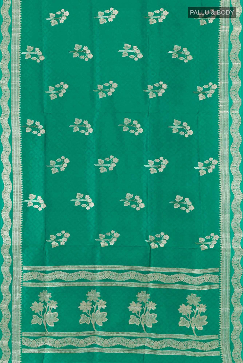 Green Banarasi Saree