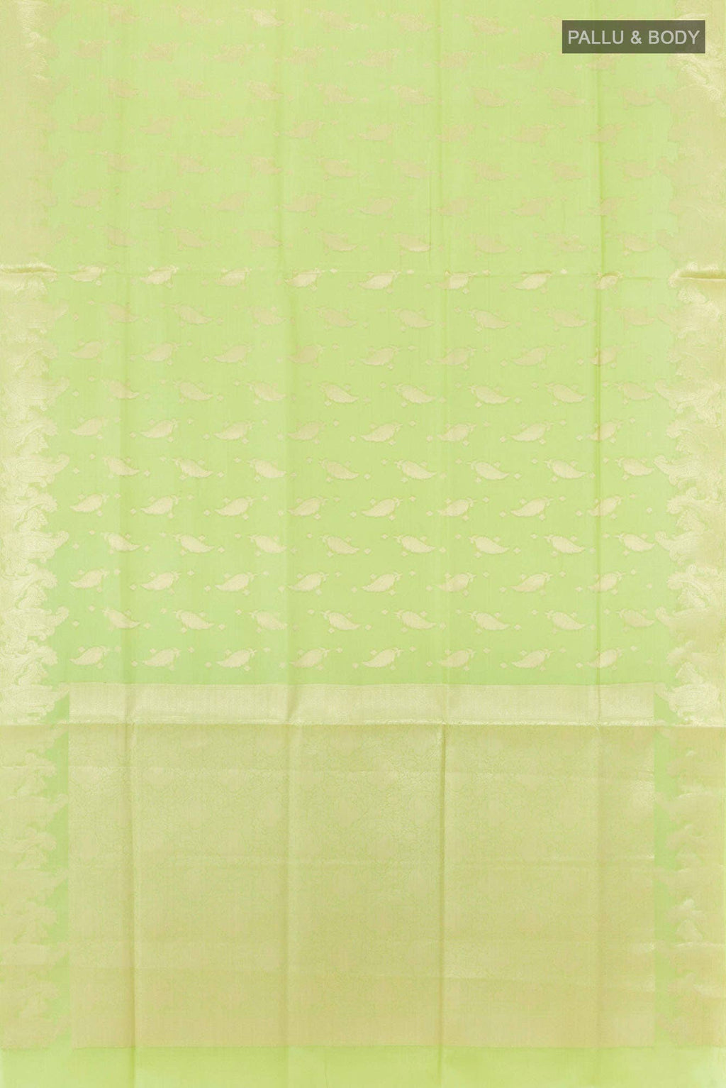 Light Green Tussar Saree