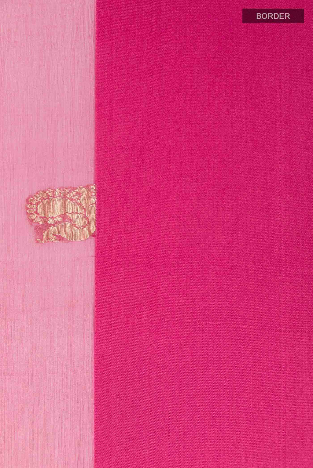 Pink Mysore Chiffon Saree
