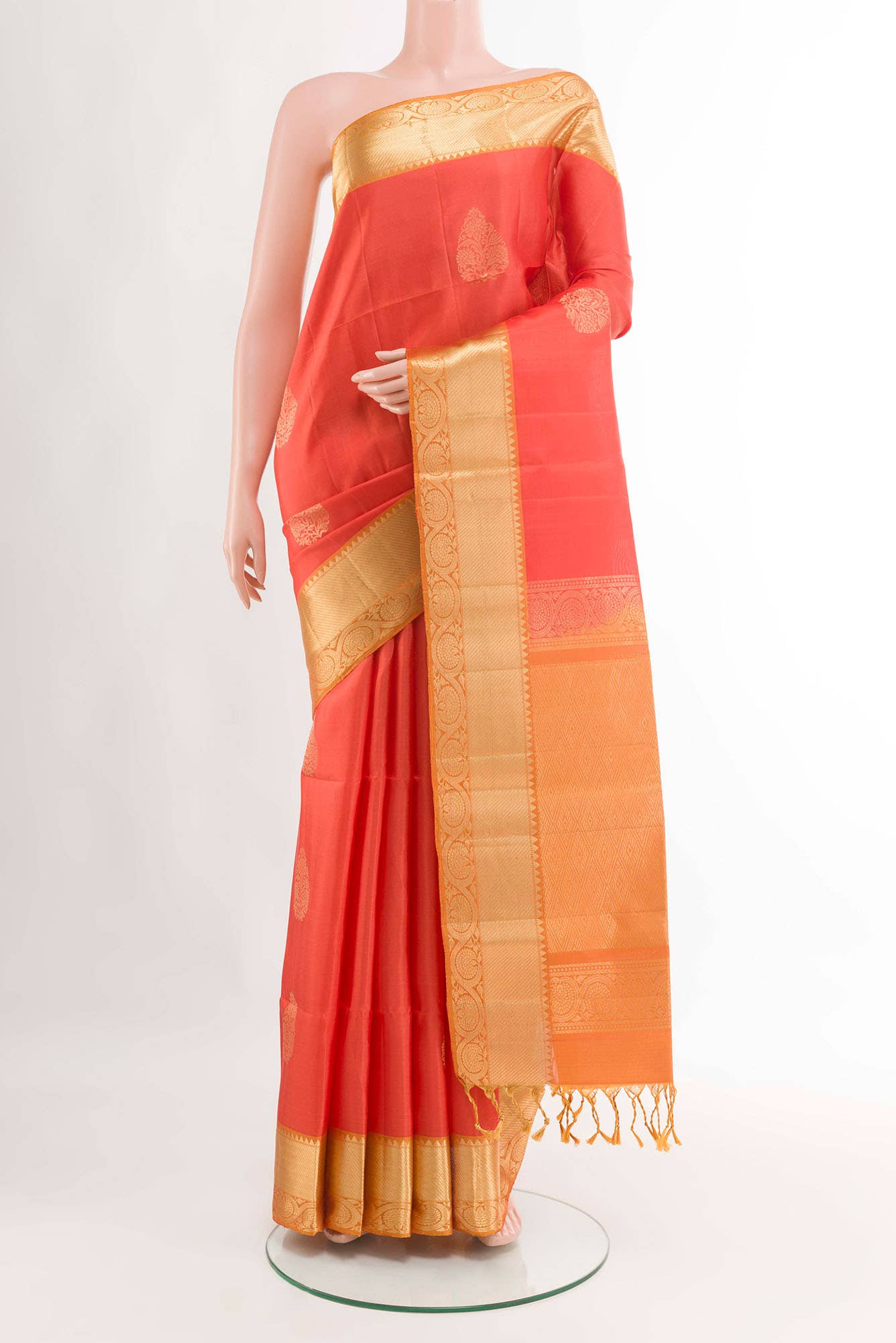 Red Soft Silk Saree