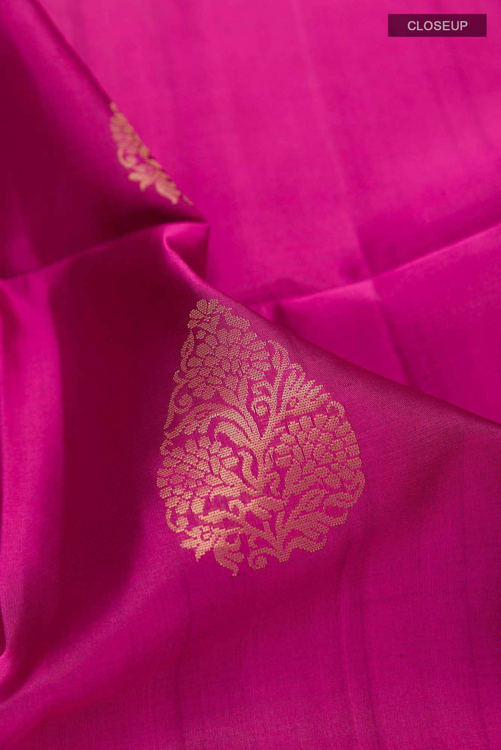 Dark Pink Dual Tone Soft Silk Saree