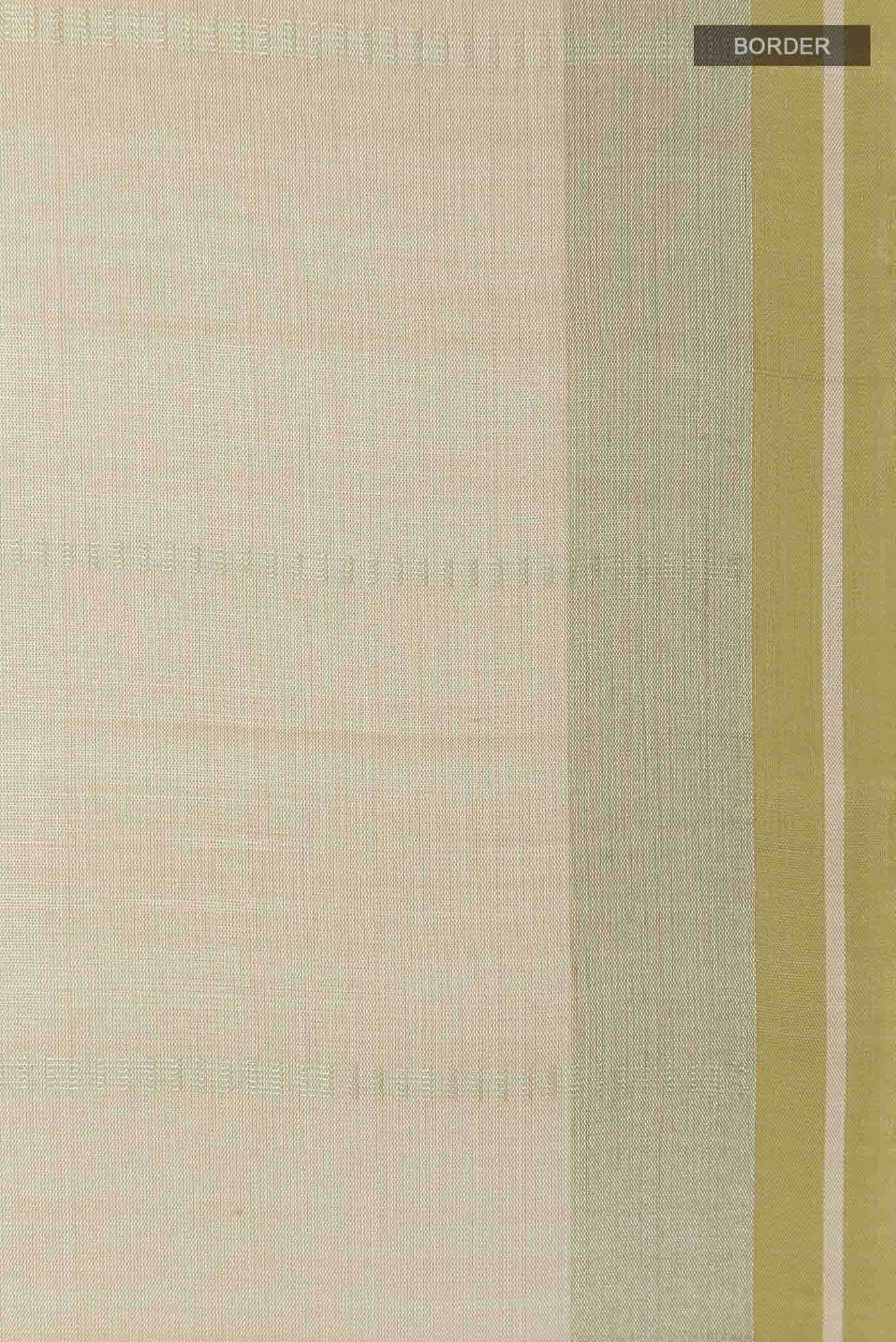 Beige Soft Silk Saree