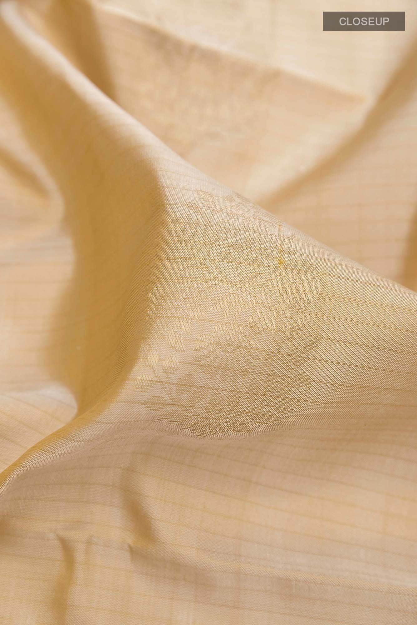 Beige Soft Silk Saree