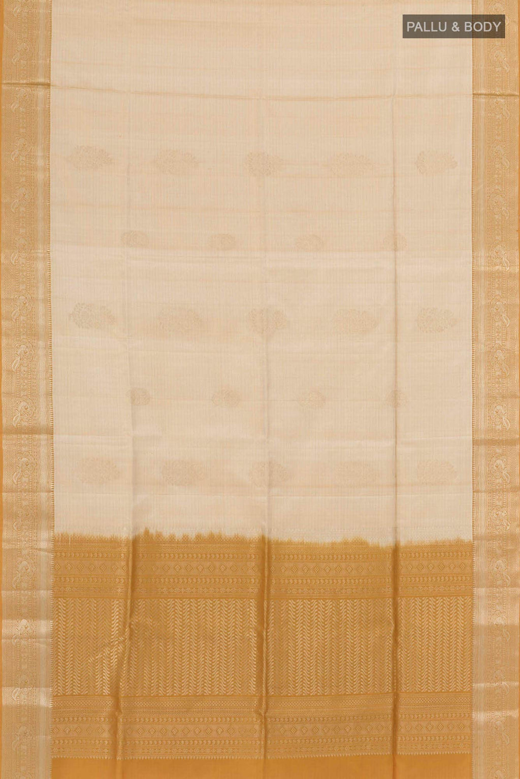 Beige Soft Silk Saree