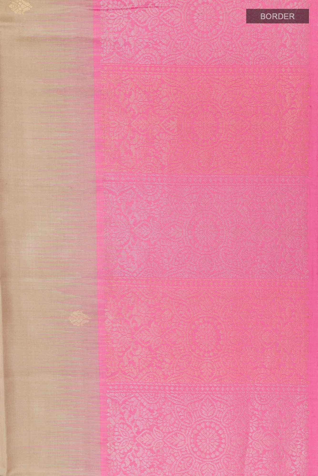 Dark Beige Soft Silk Saree