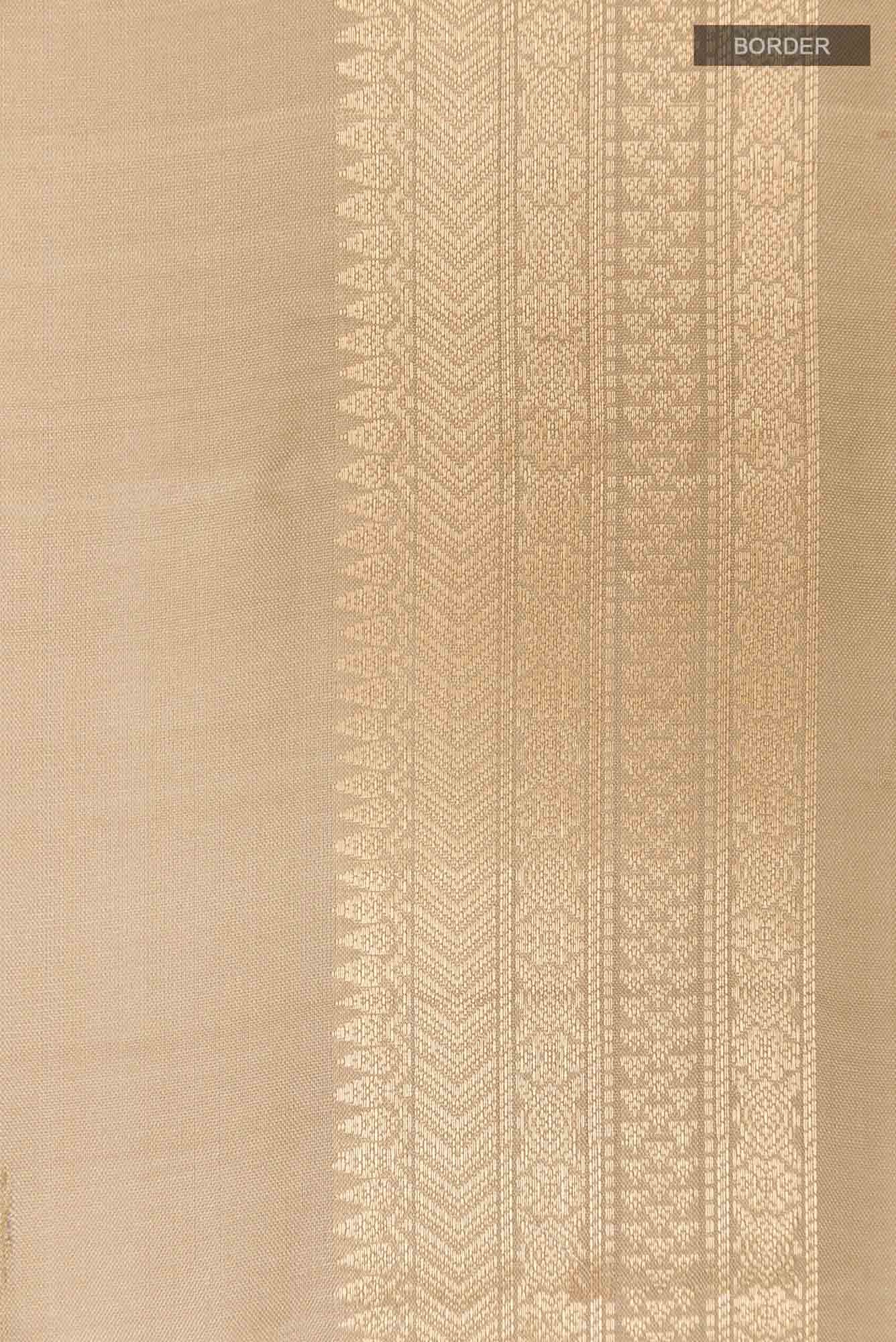 Beige Soft Silk Saree