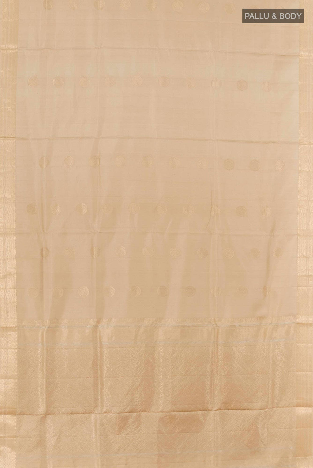 Beige Soft Silk Saree