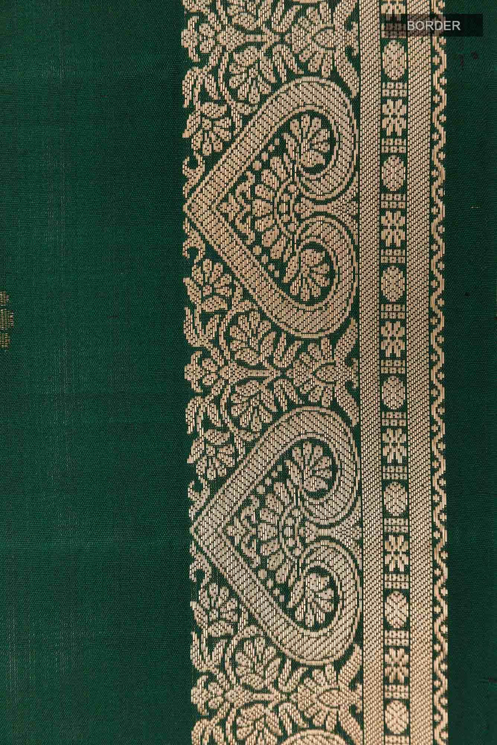 Bottle Green Soft Silk Saree