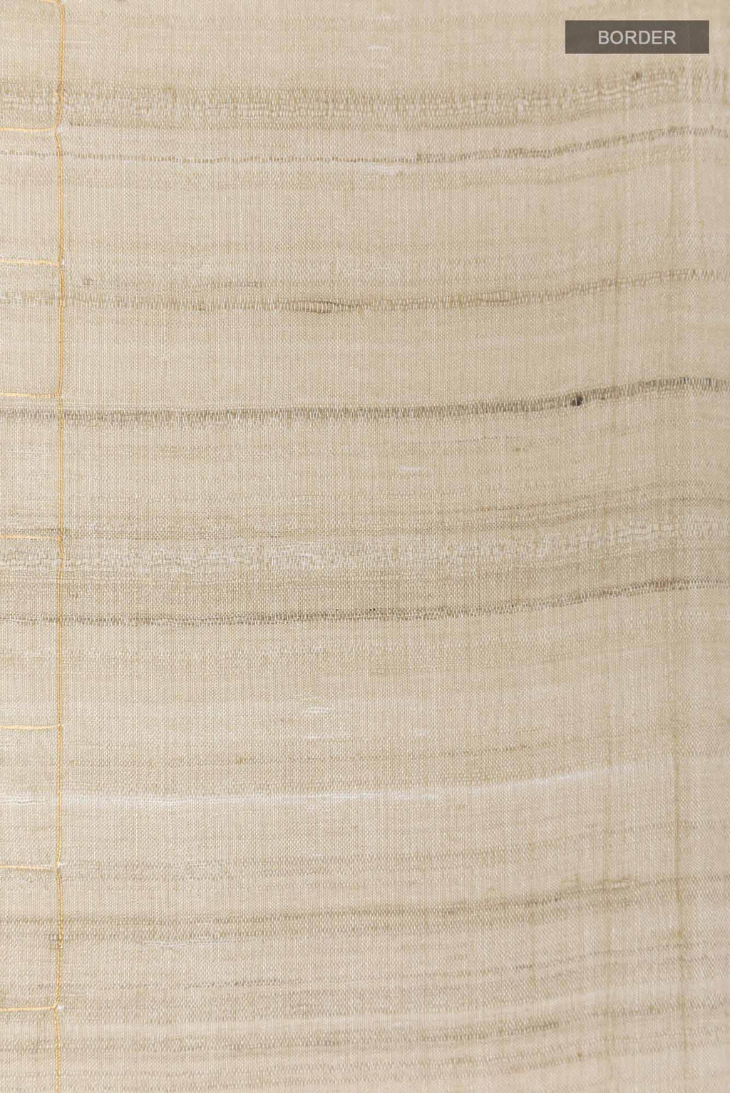 Beige Tussar Saree