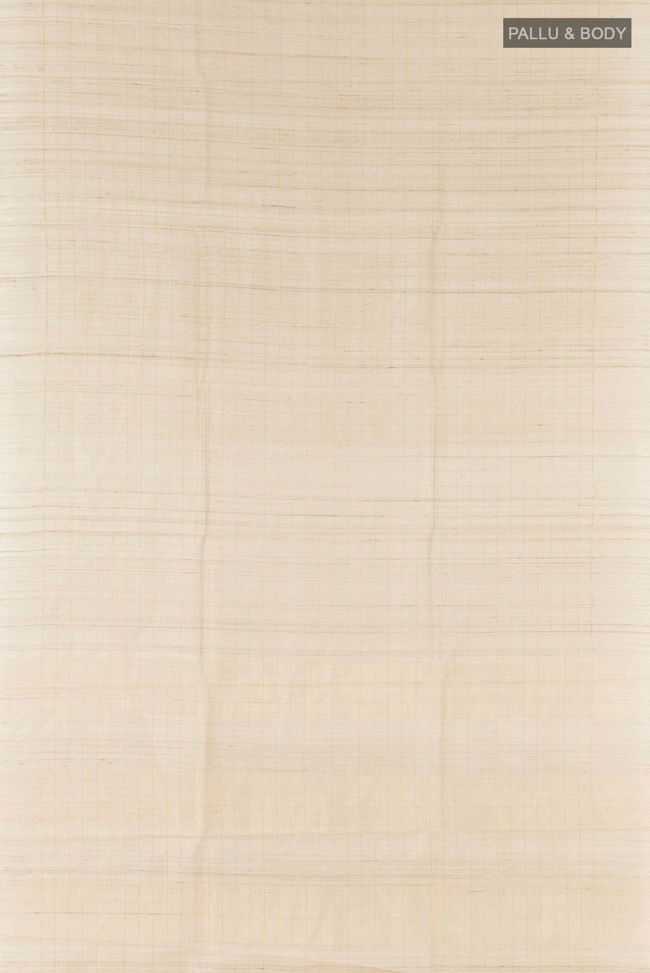 Beige Tussar Saree