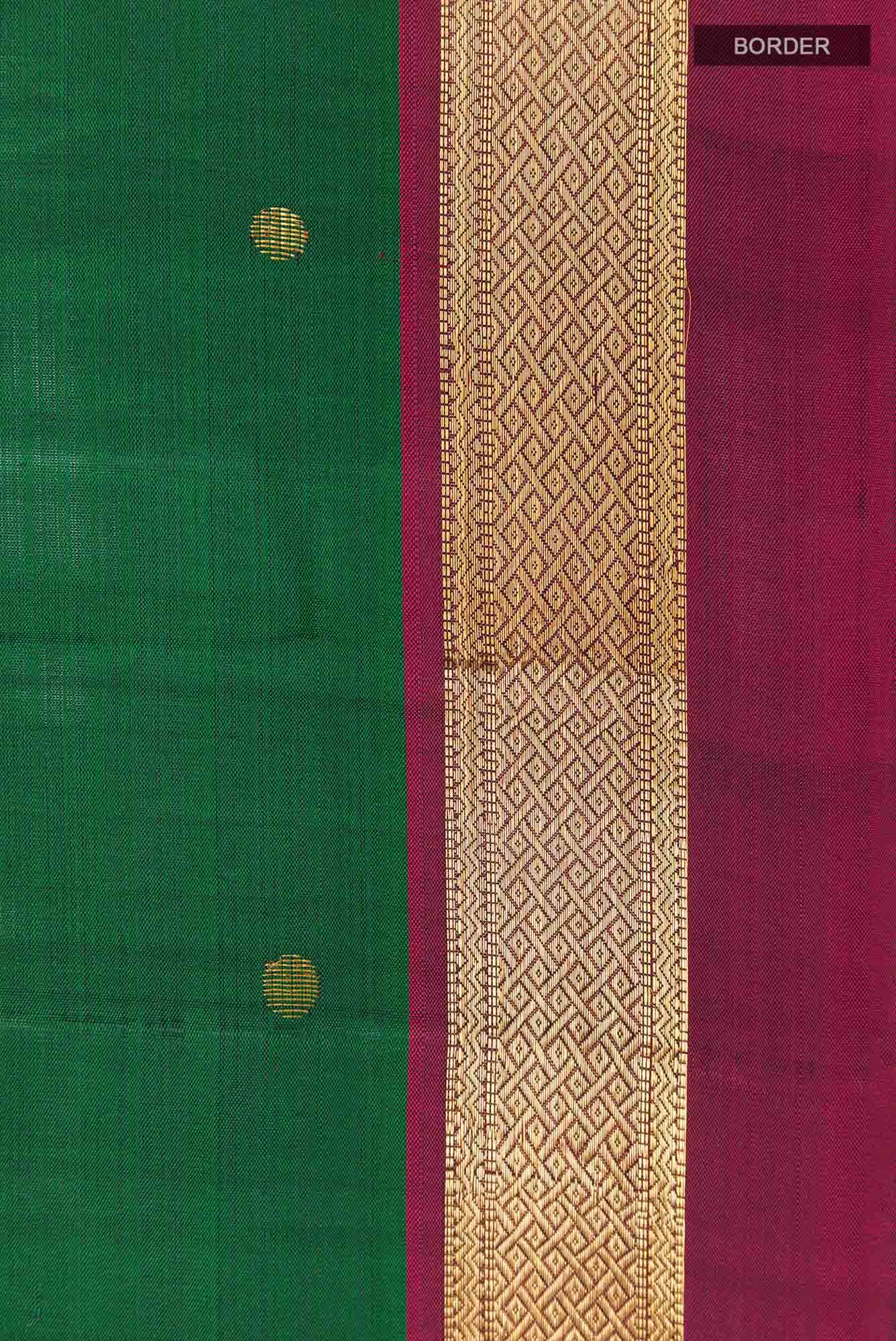 Green Kanchipuram Silk Saree