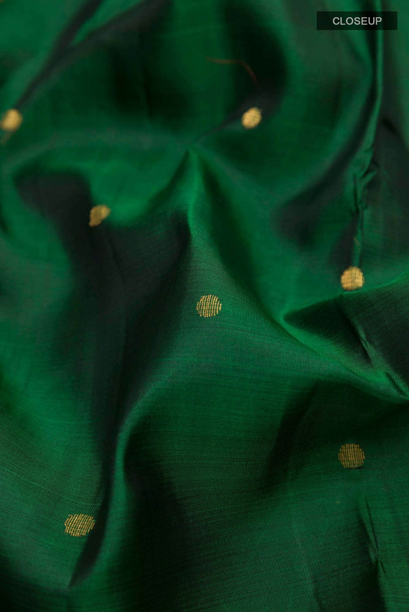 Green Kanchipuram Silk Saree